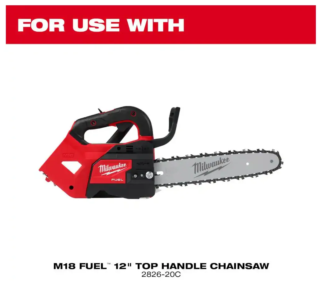 49-16-2743 Milwaukee 12" Top Handle Chain Saw Bar