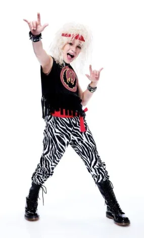 80s Rock God Child Costume