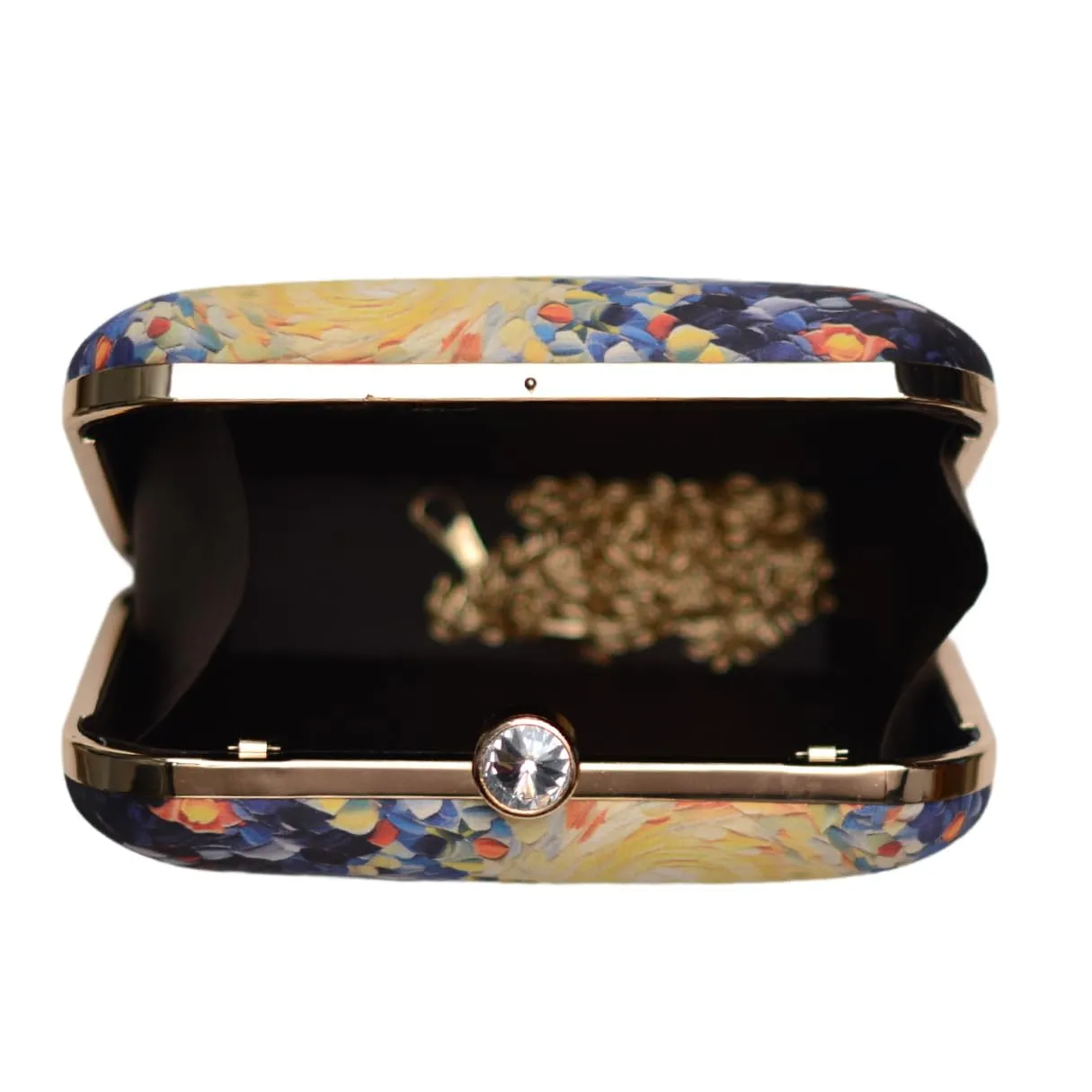 Artklim Dreamy Art MultiColor Printed Clutch