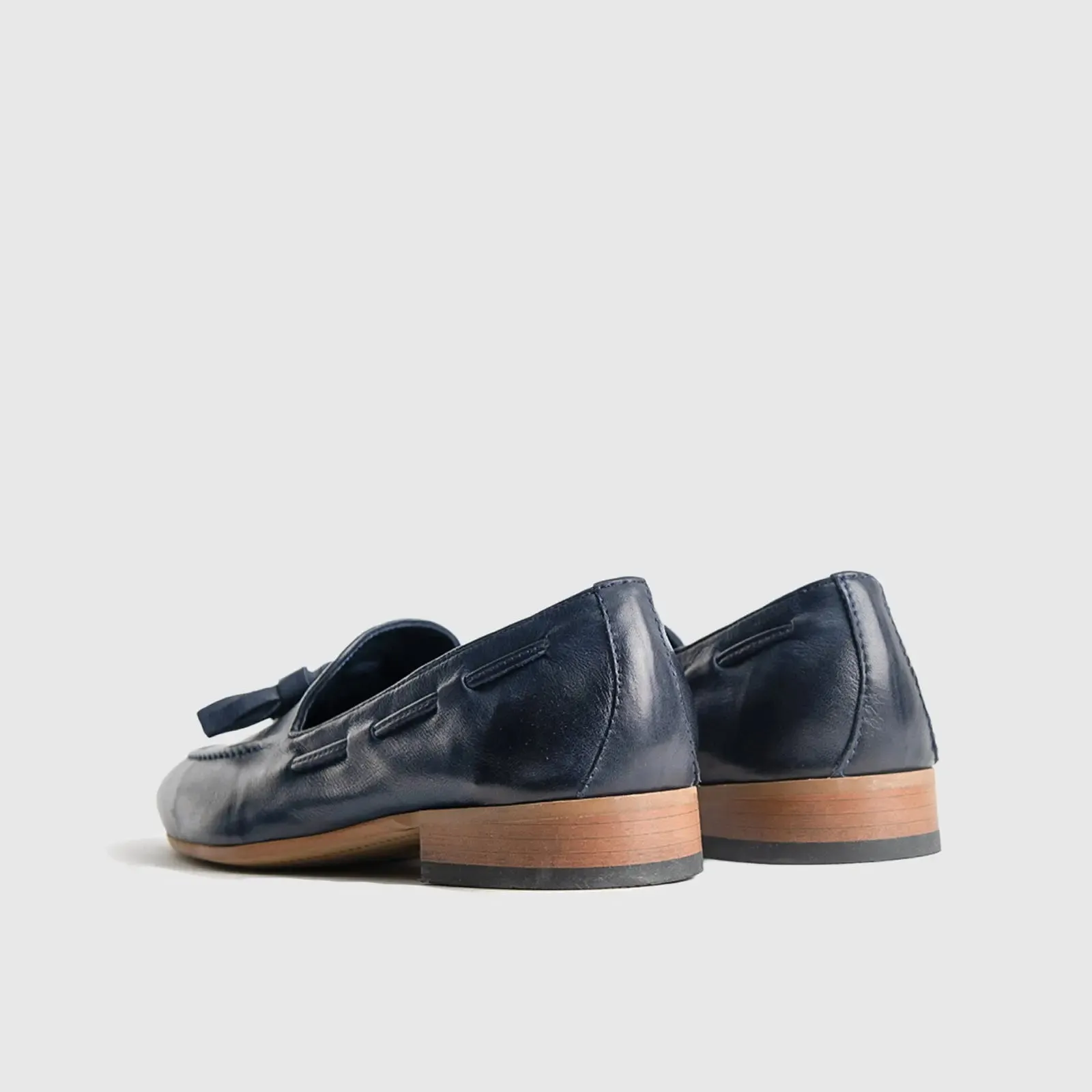 Bulletti Casual Slip On Loafers - 002 Navy