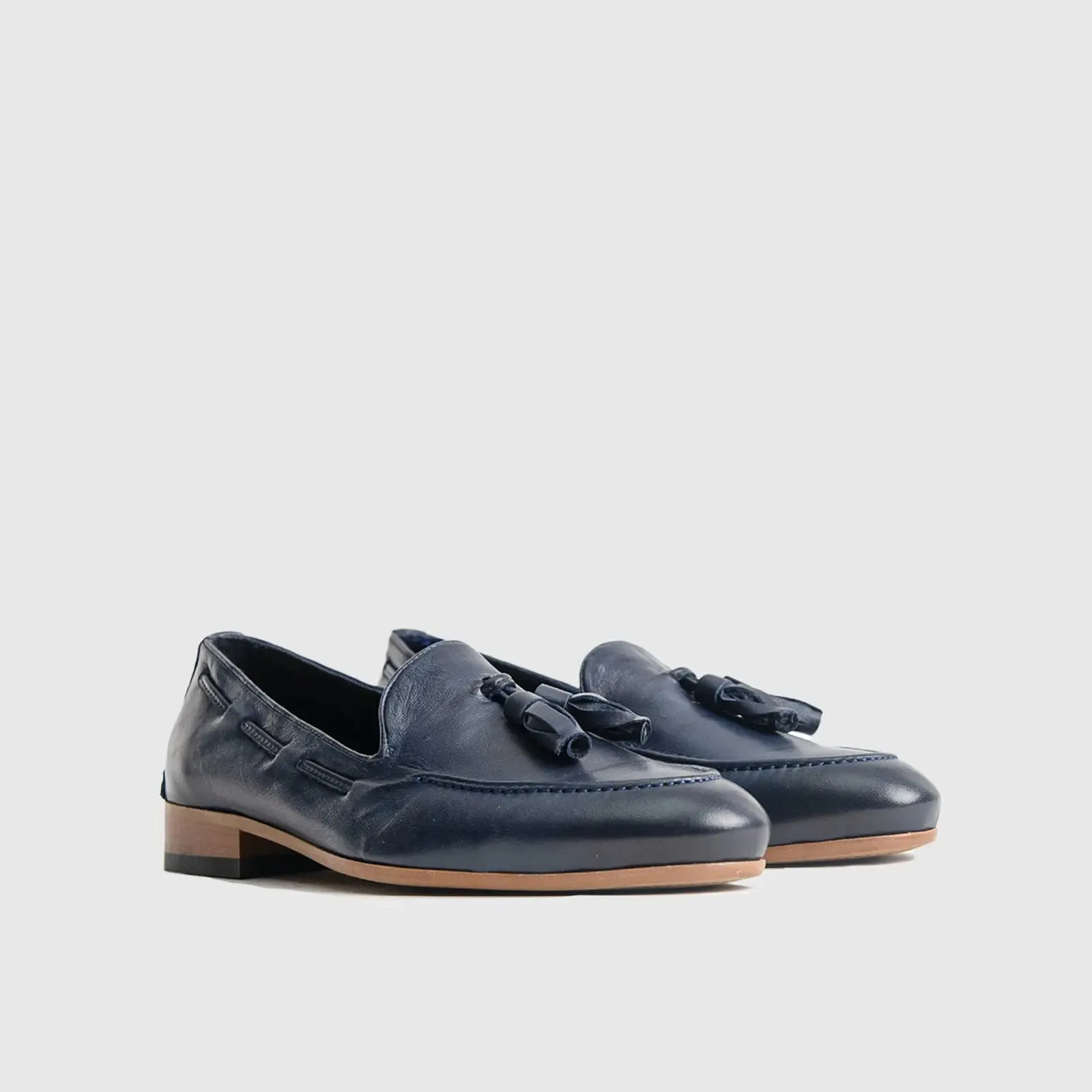 Bulletti Casual Slip On Loafers - 002 Navy