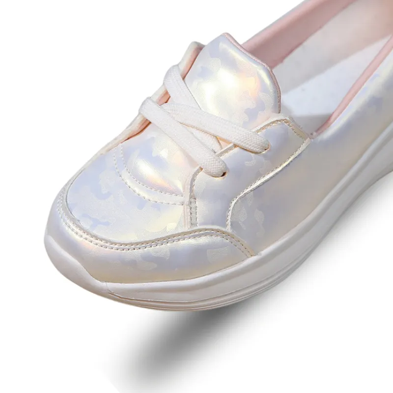 Cuzcare Women Orthopedic Shoes Breathable Stylish Soft Sole Slip on Casual Loafers