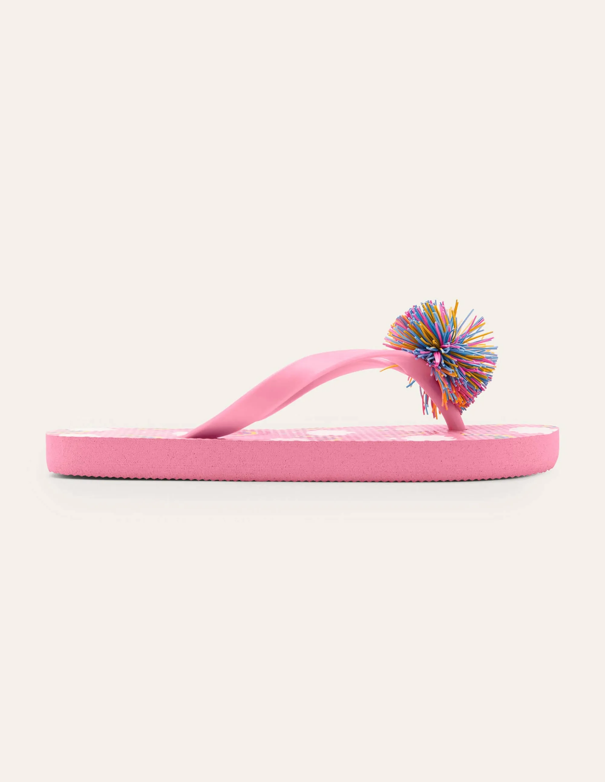 Flip Flops-Pink Lemonade Rainbows