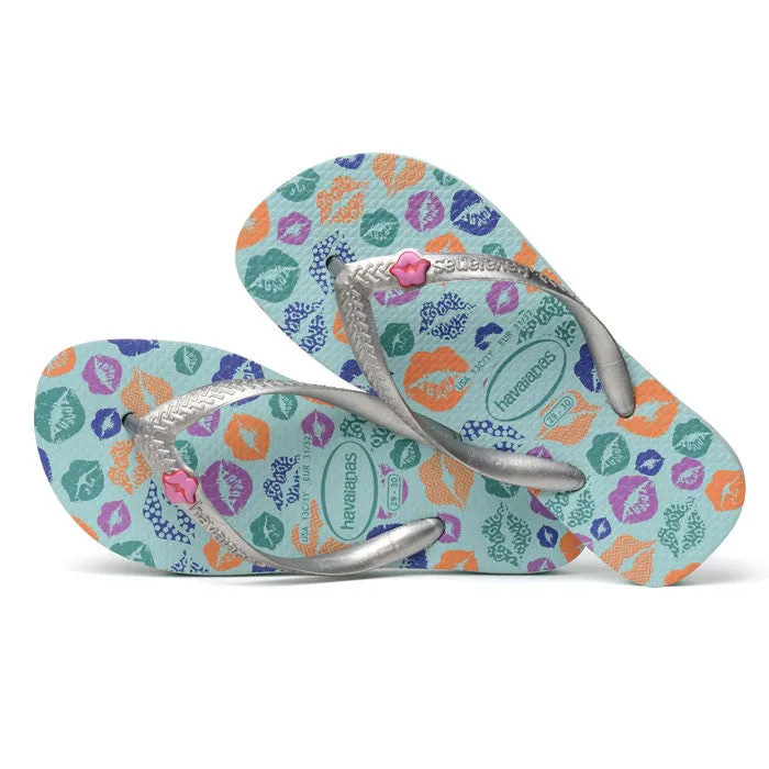 Havaianas Fun Ice Blue Flip Flops