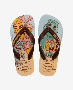 HAVAIANAS KIDS TOP BOB SPONGE - GOLDEN