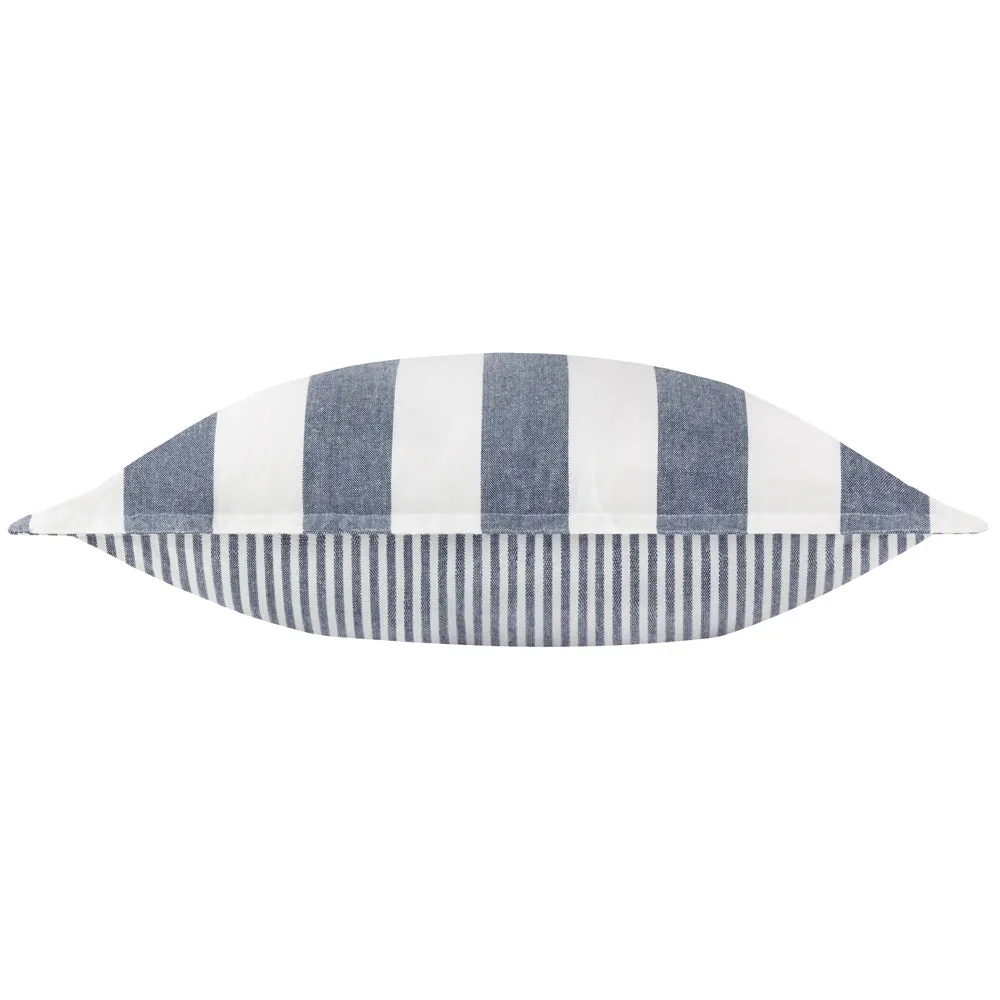 Hayle Cotton Outdoor Cushion Navy