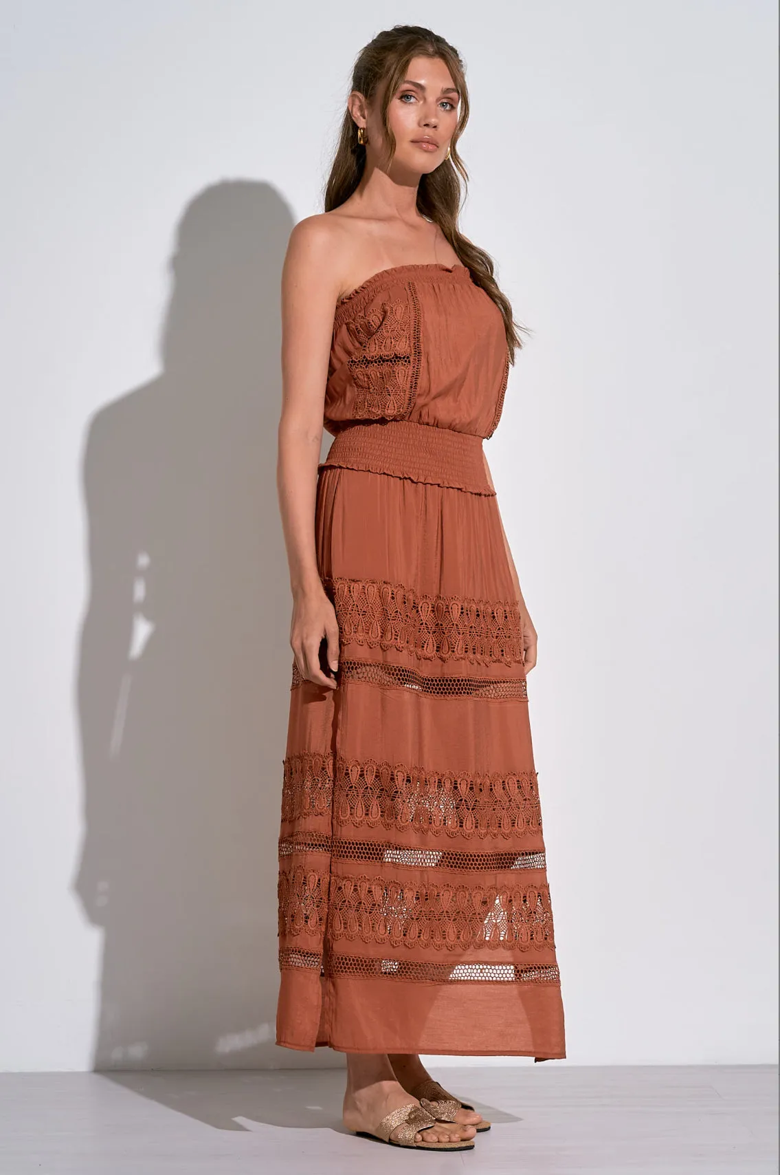 Journey Strapless Maxi Dress