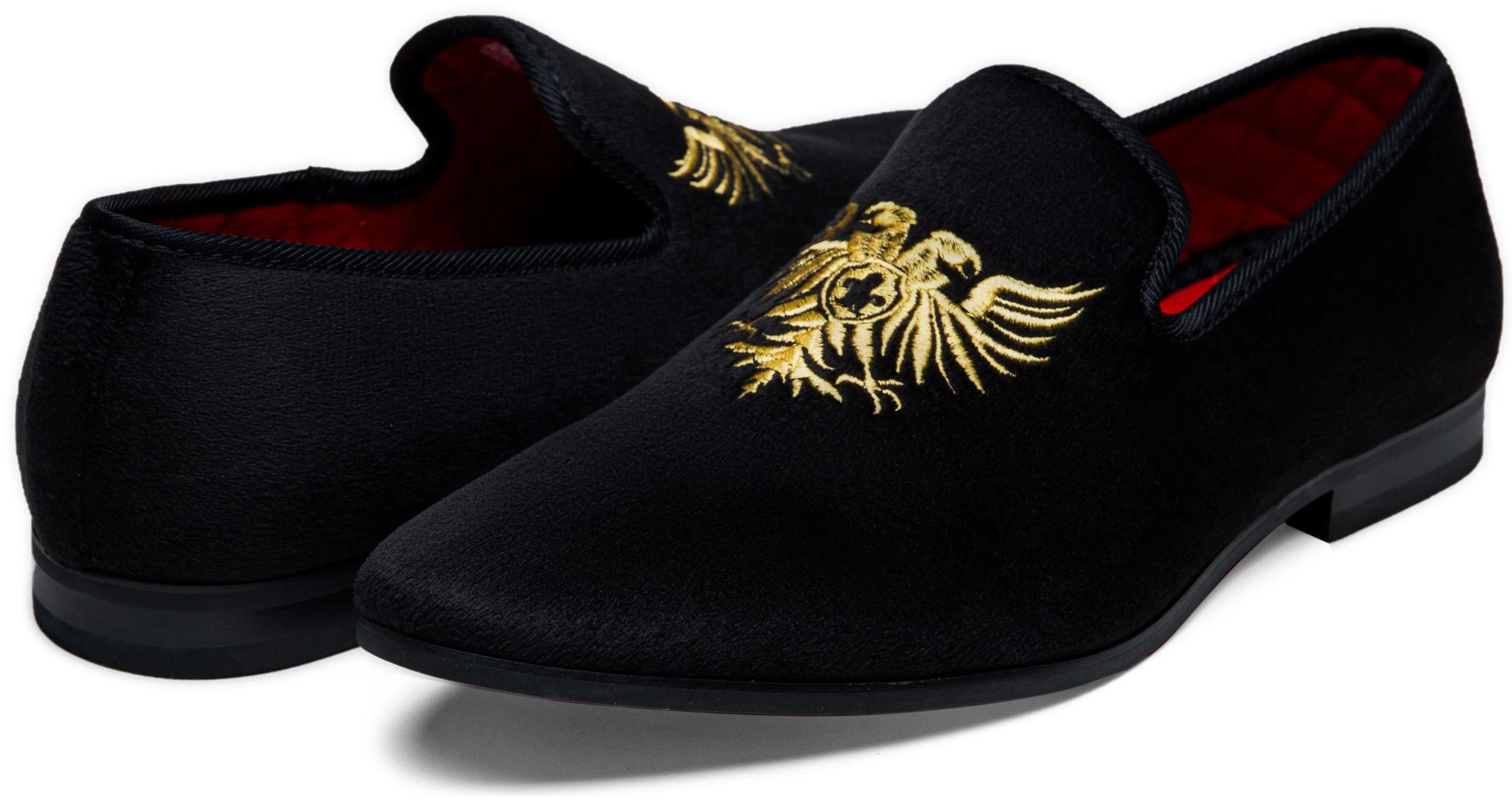 Men's Loafers Velvet Slip On Dress Shoes | JOUSEN