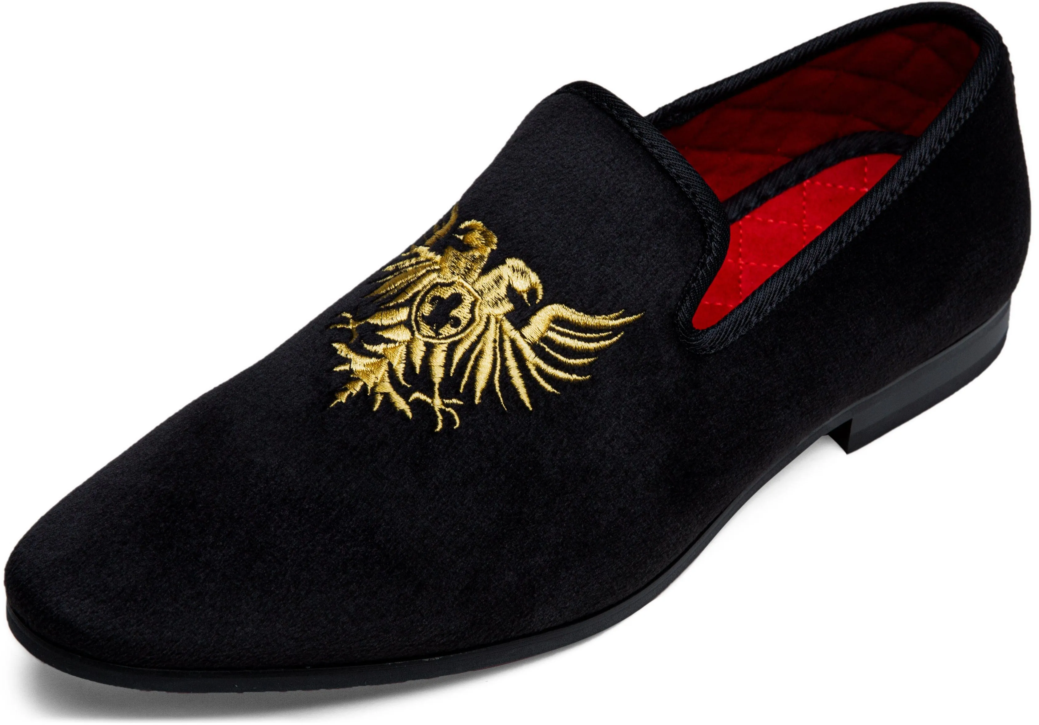 Men's Loafers Velvet Slip On Dress Shoes | JOUSEN