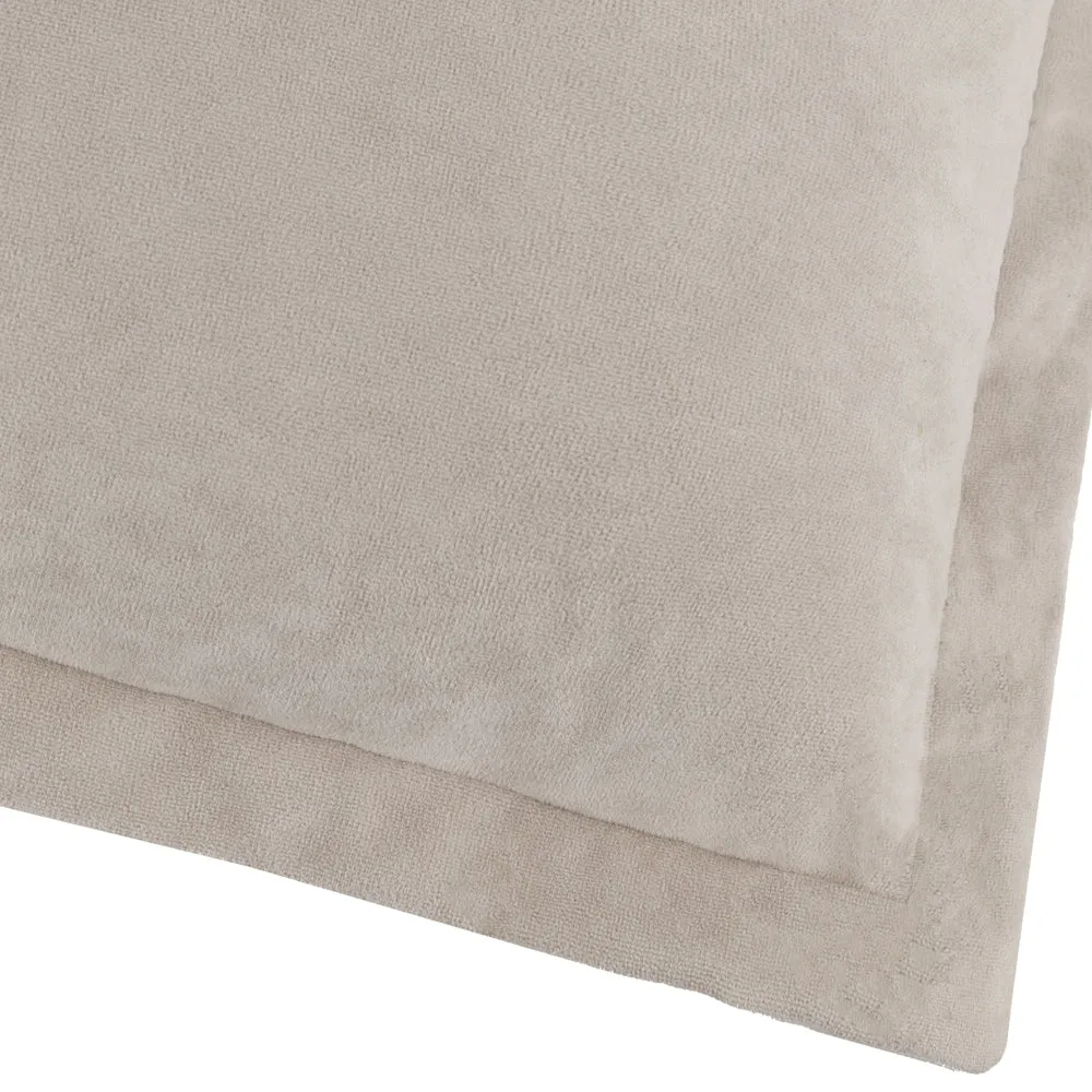 Merton Square Velvet Cushion Doe