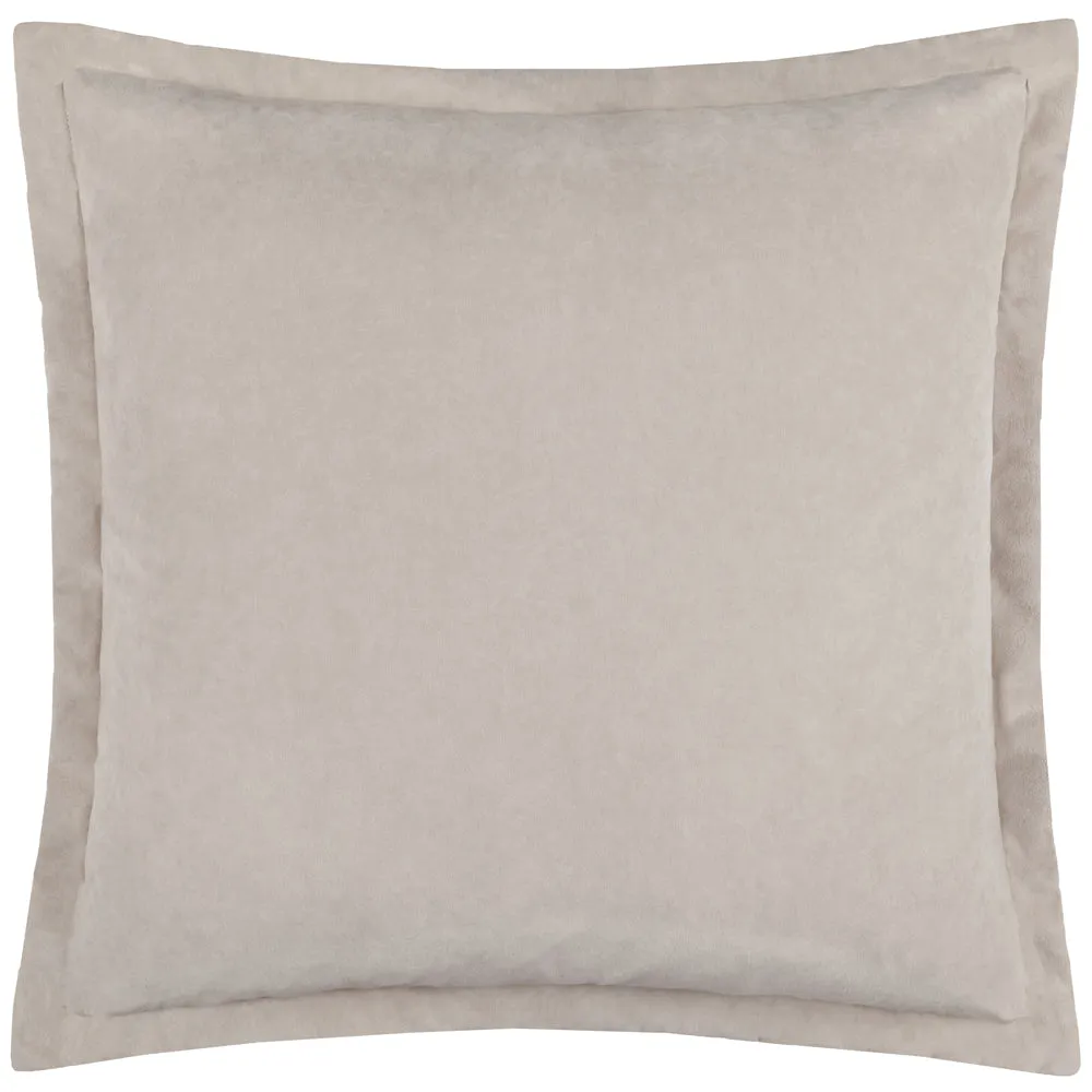 Merton Square Velvet Cushion Doe