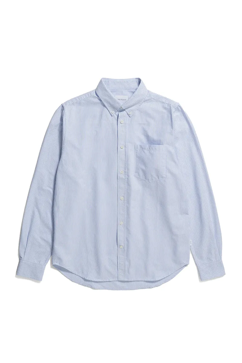 Norse Standard Shirt - Blue/White Stripe