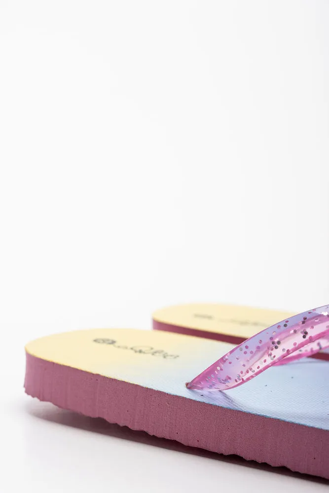 Ombre Flip Flop Pink