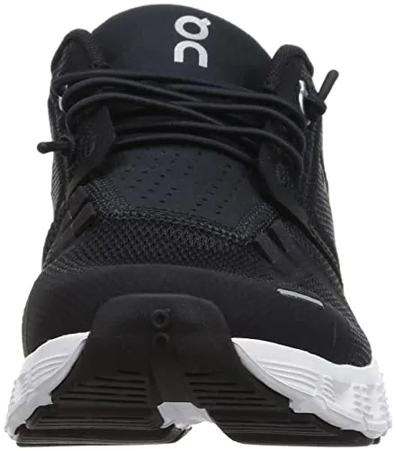 On-Women's Women's Cloud 5 Sneakers, Black/White, 8 Medium US