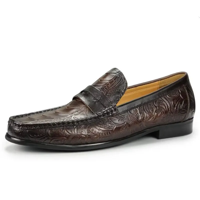Opulessa Croctex Executive Slip-Ons