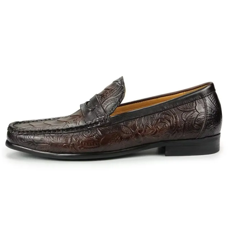 Opulessa Croctex Executive Slip-Ons