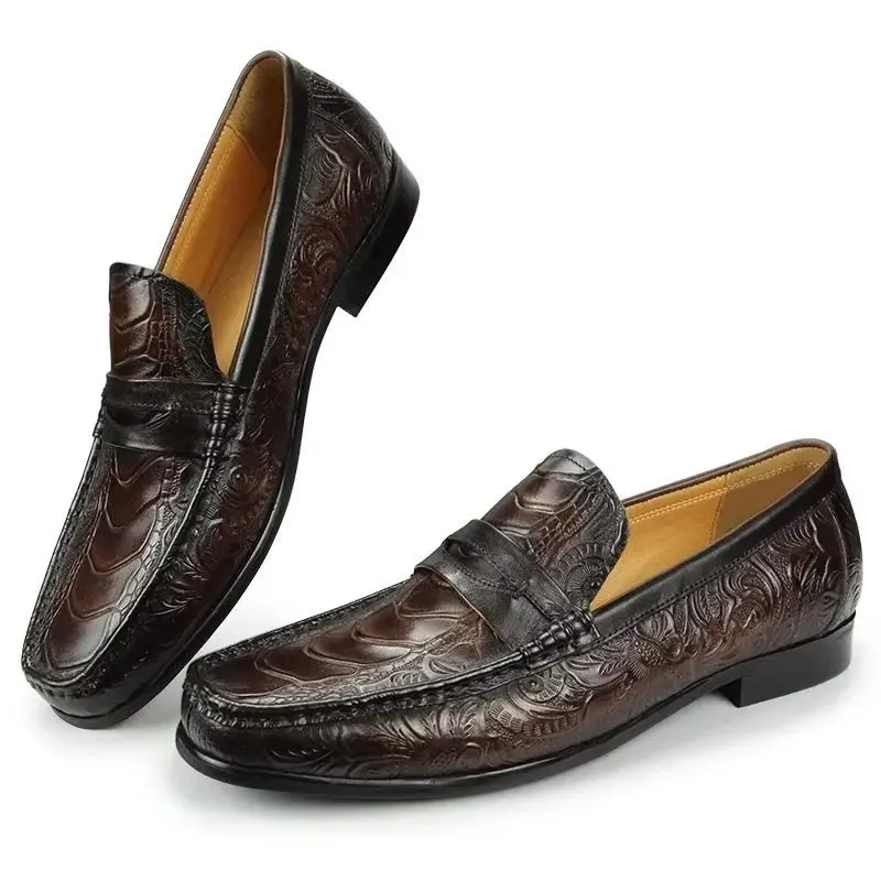 Opulessa Croctex Executive Slip-Ons
