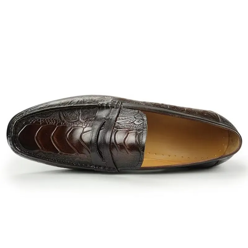 Opulessa Croctex Executive Slip-Ons
