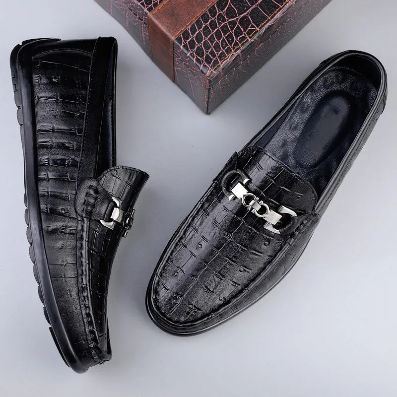 Opulessa Croctex Slip-Ons