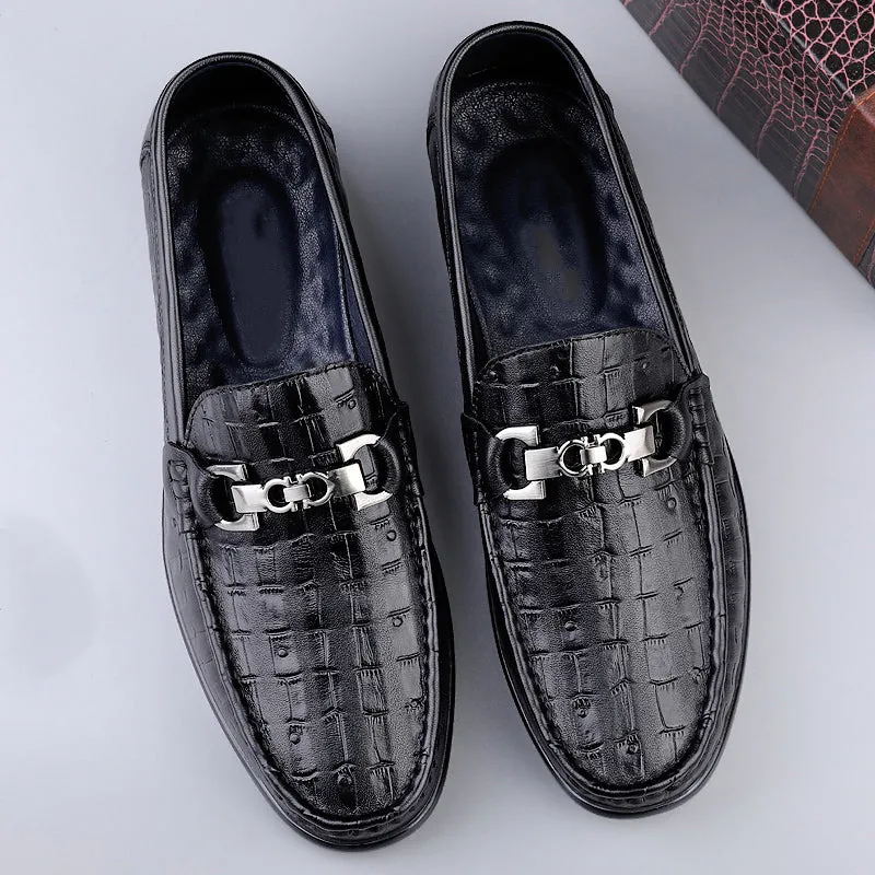 Opulessa Croctex Slip-Ons