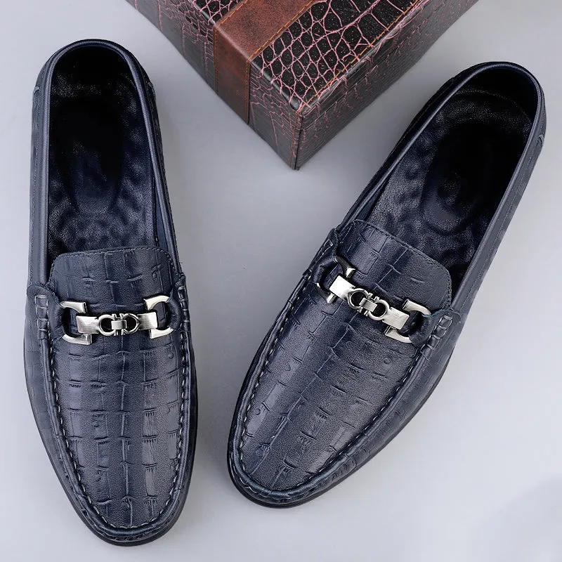 Opulessa Croctex Slip-Ons