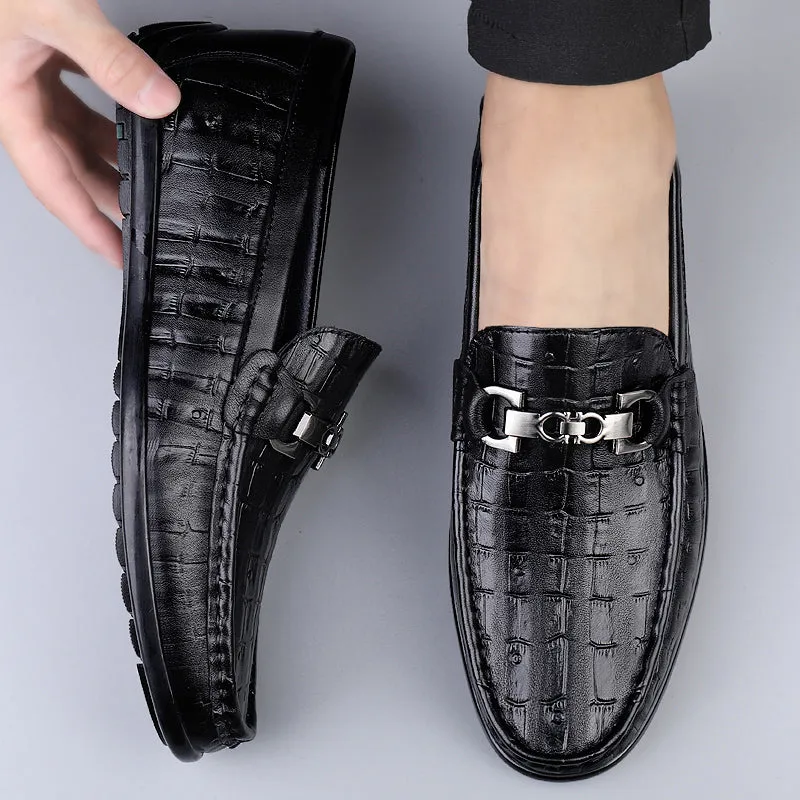 Opulessa Croctex Slip-Ons