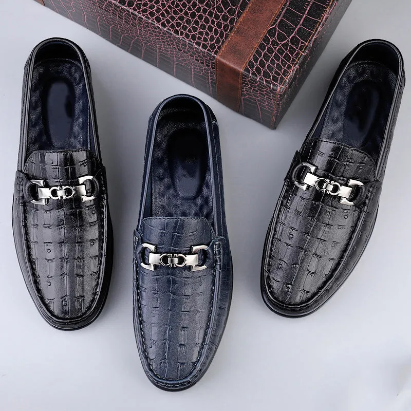Opulessa Croctex Slip-Ons