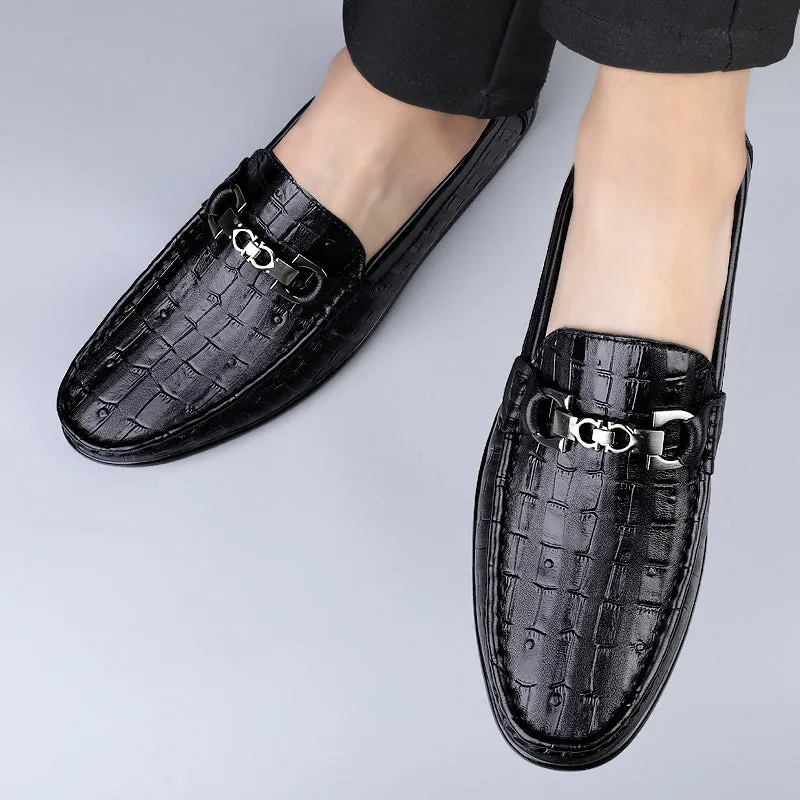 Opulessa Croctex Slip-Ons