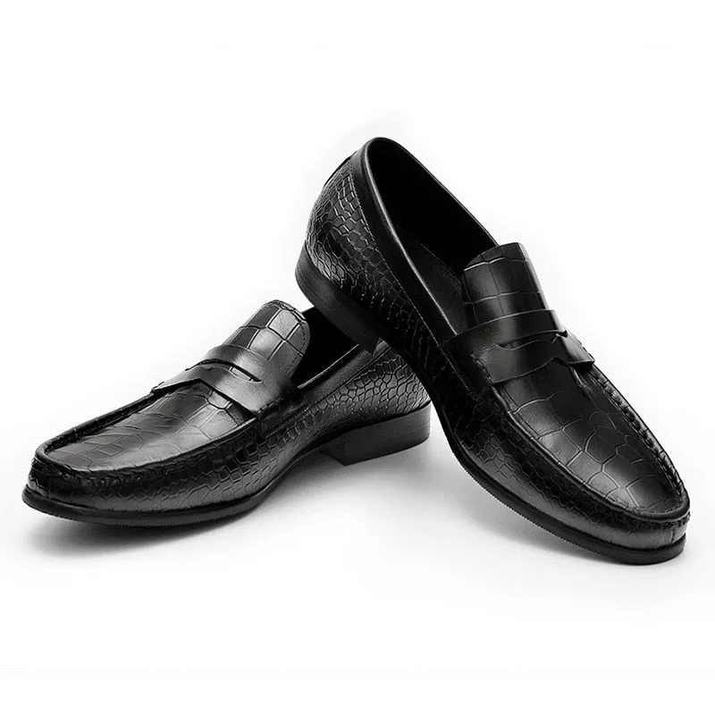 Opulessa Slip-On Business Loafers