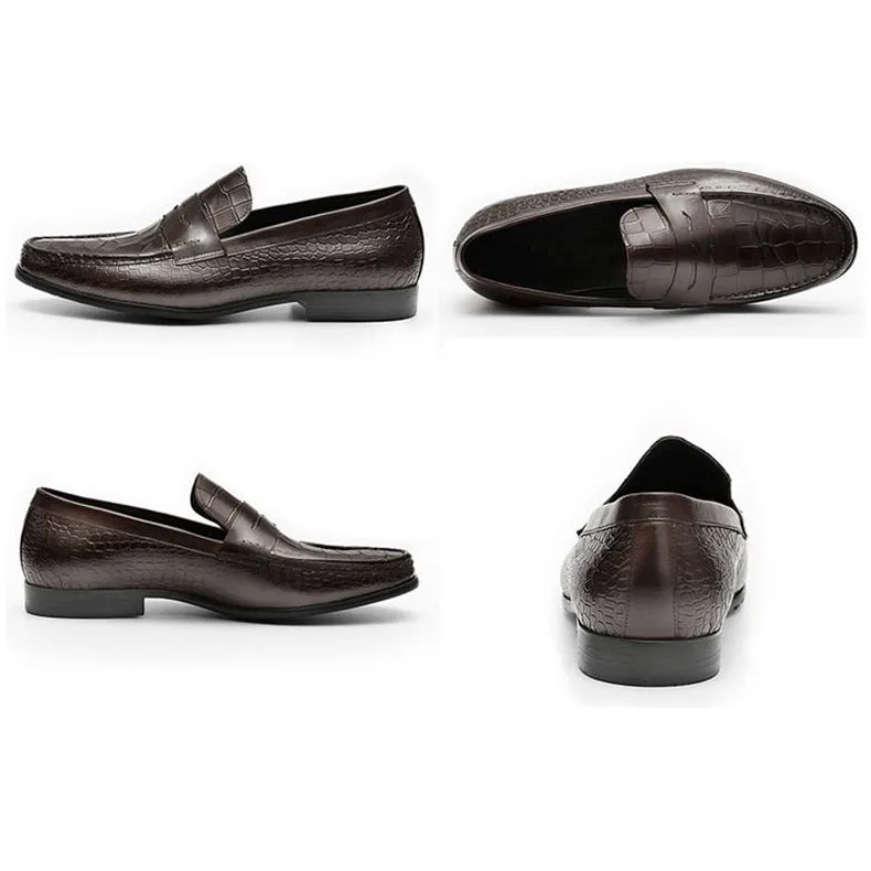 Opulessa Slip-On Business Loafers