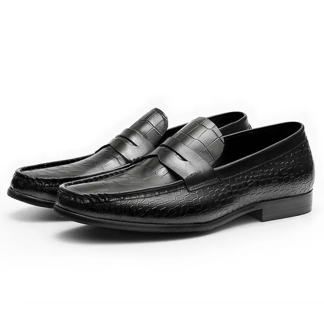 Opulessa Slip-On Business Loafers