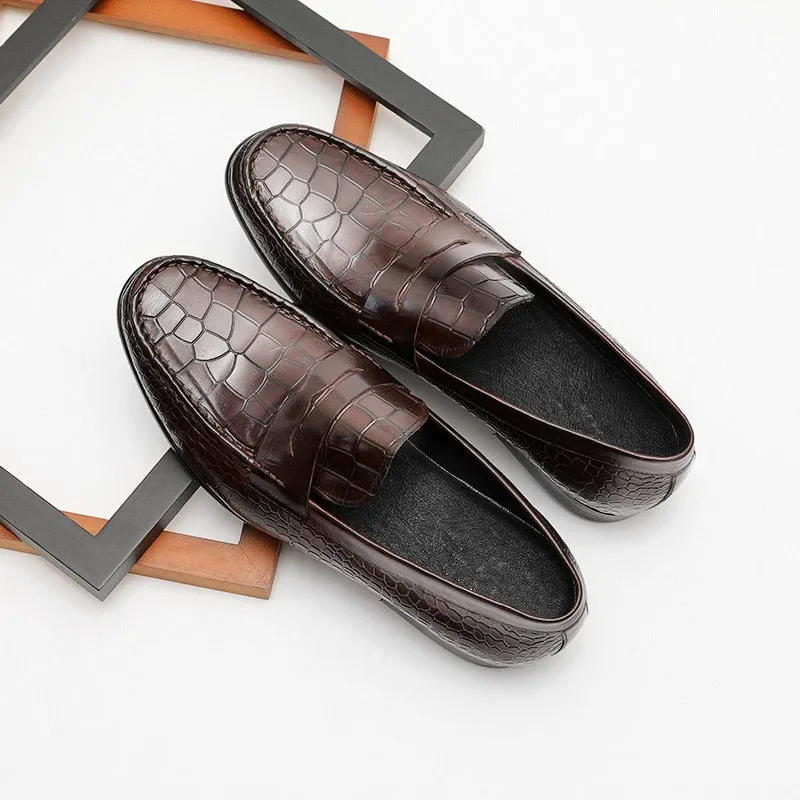 Opulessa Slip-On Business Loafers