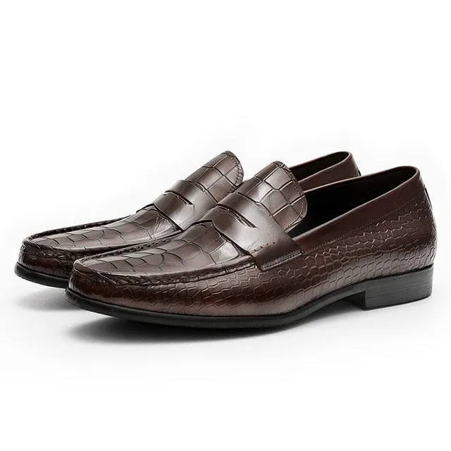 Opulessa Slip-On Business Loafers