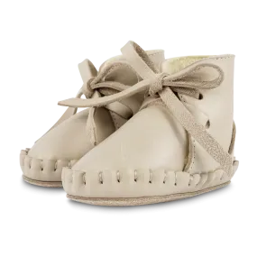 Pina Classic Booties | Ivory Classic Leather