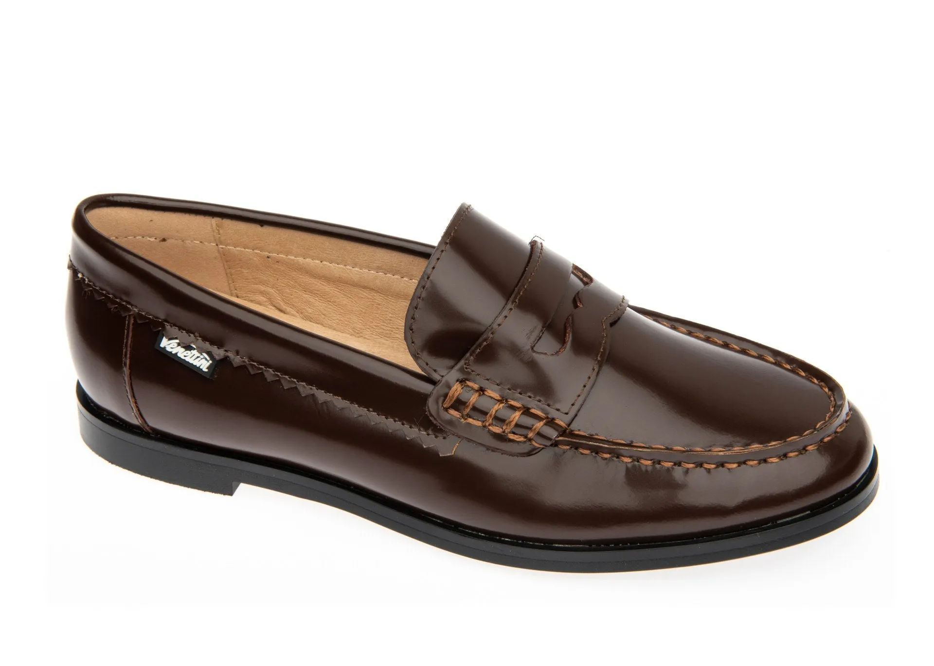 SALE FW23 Venettini London Classic Penny Loafer