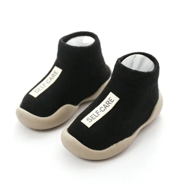 Skor Anti-Slip Unisex First Walkers Toddler Shoes
