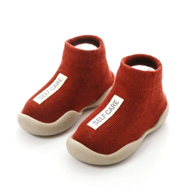 Skor Anti-Slip Unisex First Walkers Toddler Shoes