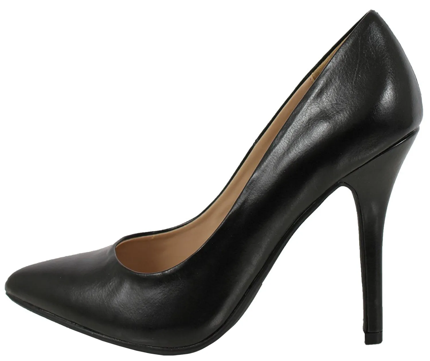 Soda Women's Closed Pointed Toe Stiletto Heel Dress Pump