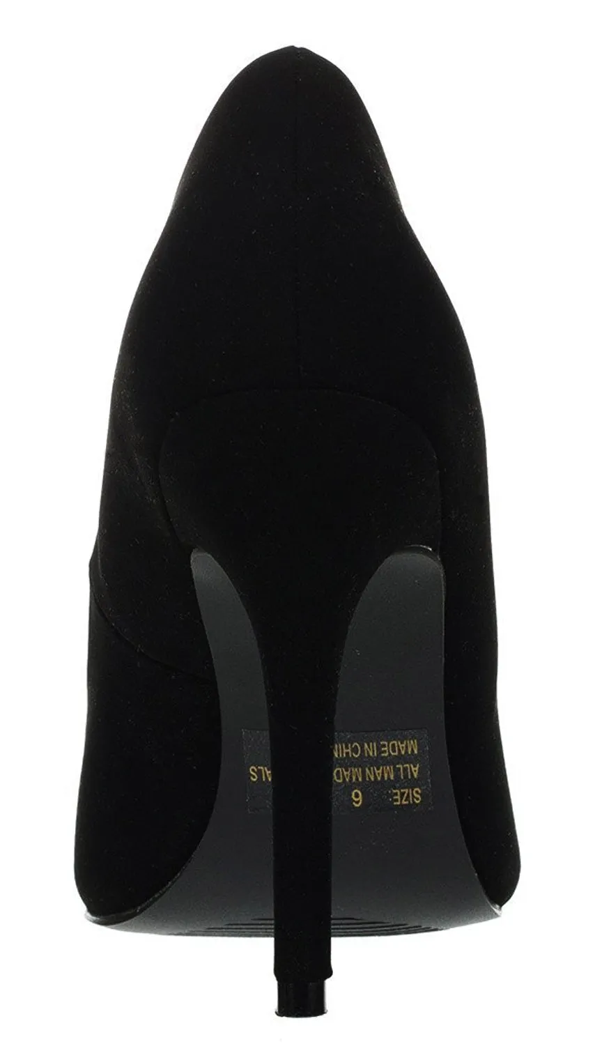 Soda Women's Closed Pointed Toe Stiletto Heel Dress Pump