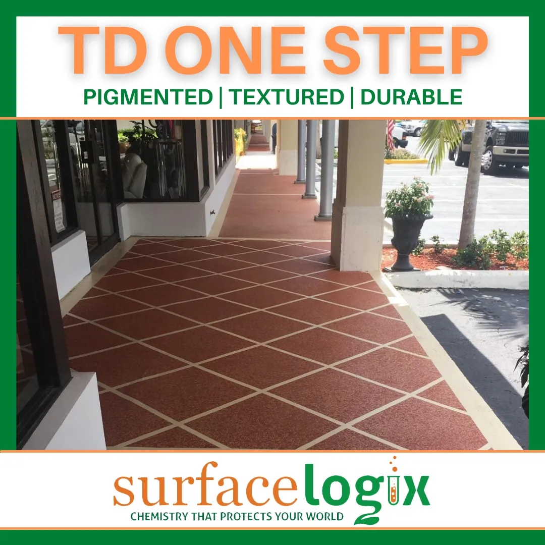 TD One Step - Decorative Non-Slip Textured Coating