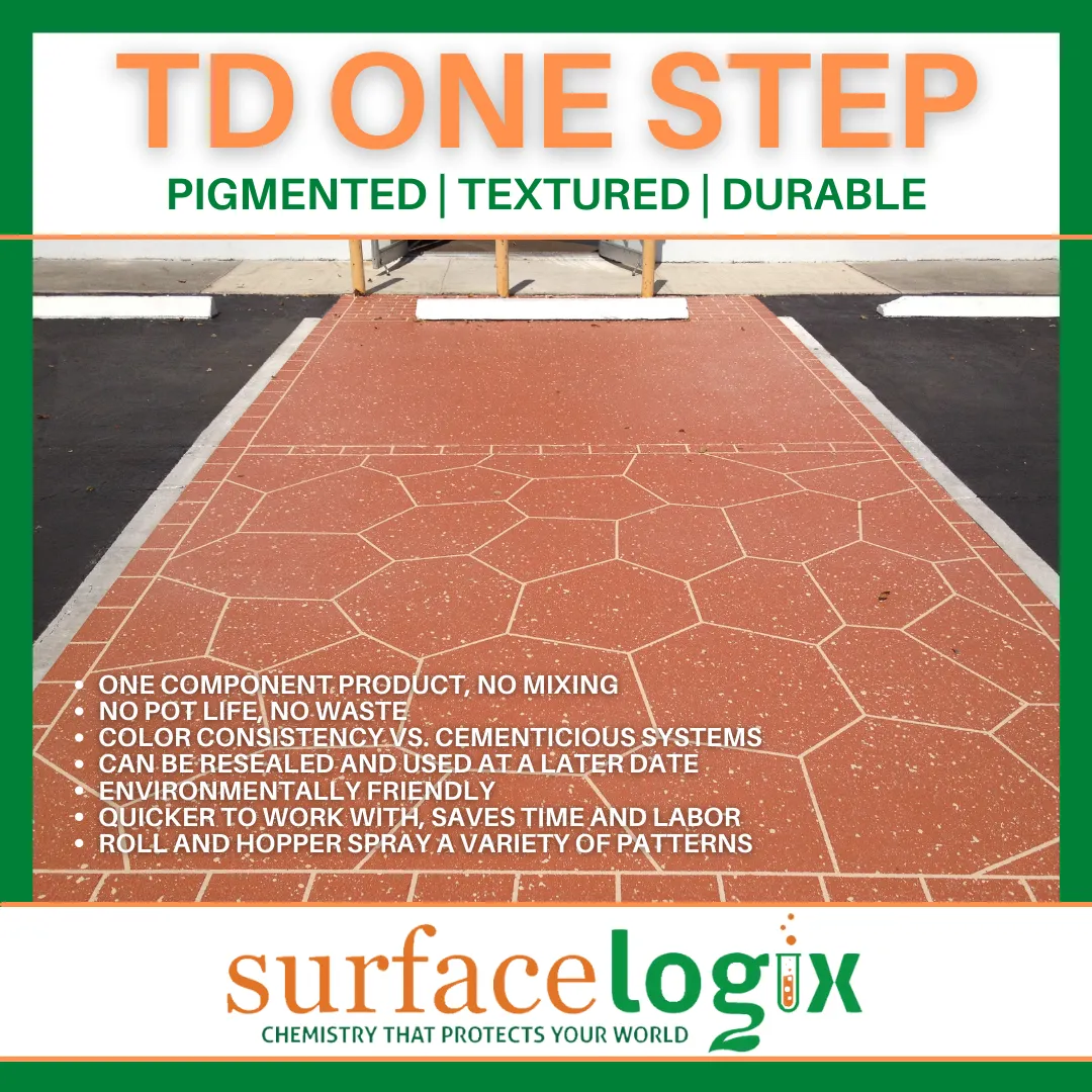 TD One Step - Decorative Non-Slip Textured Coating
