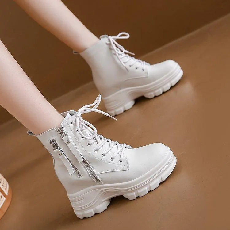 Thick-soled non-slip all-match Martin boots