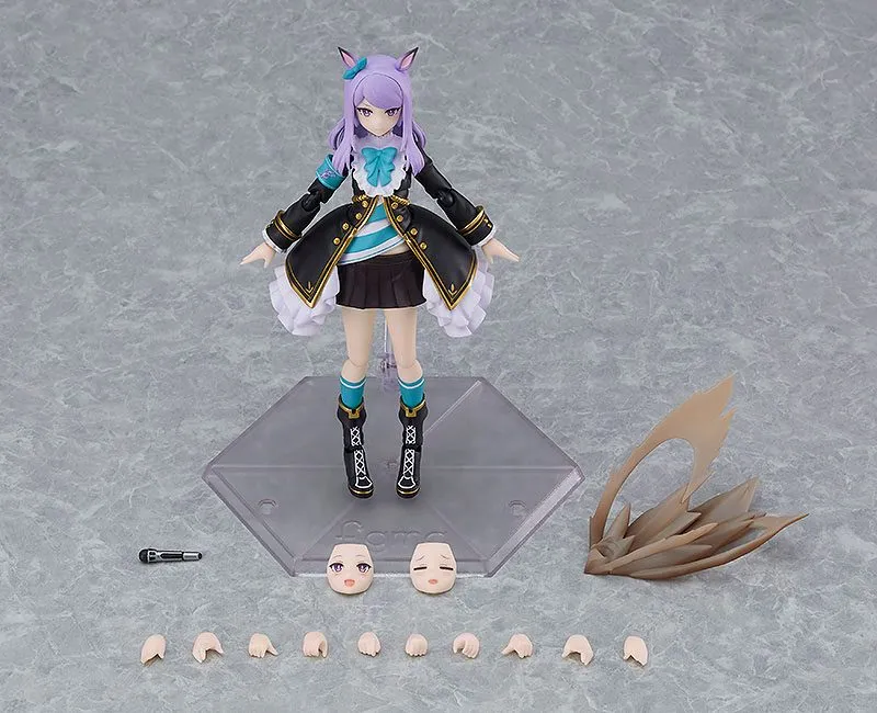 Uma Musume Pretty Derby Figma Action Figure Umamusume: Pretty Derby Mejiro Mcqueen 14 Cm