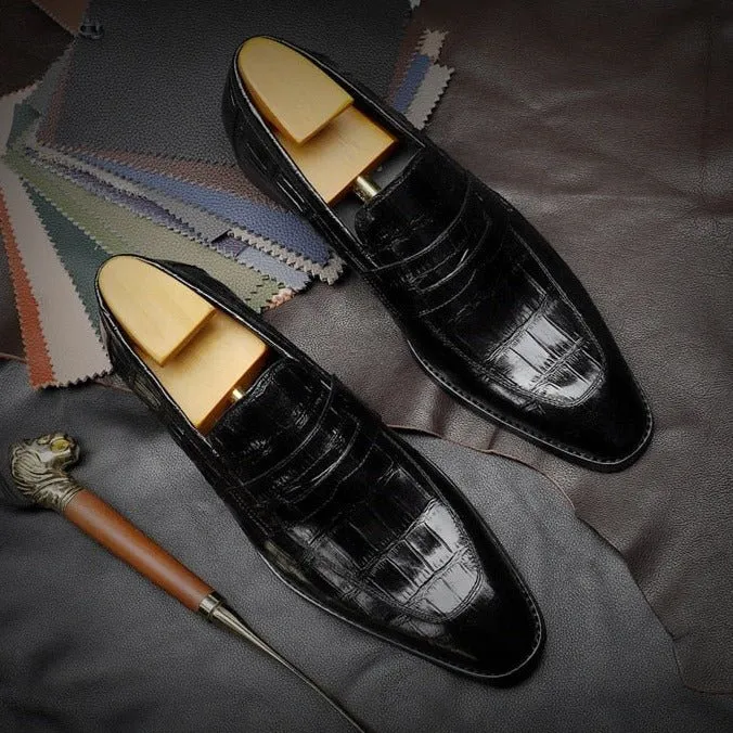 Veltique Luxe Loafers Slip-Ons