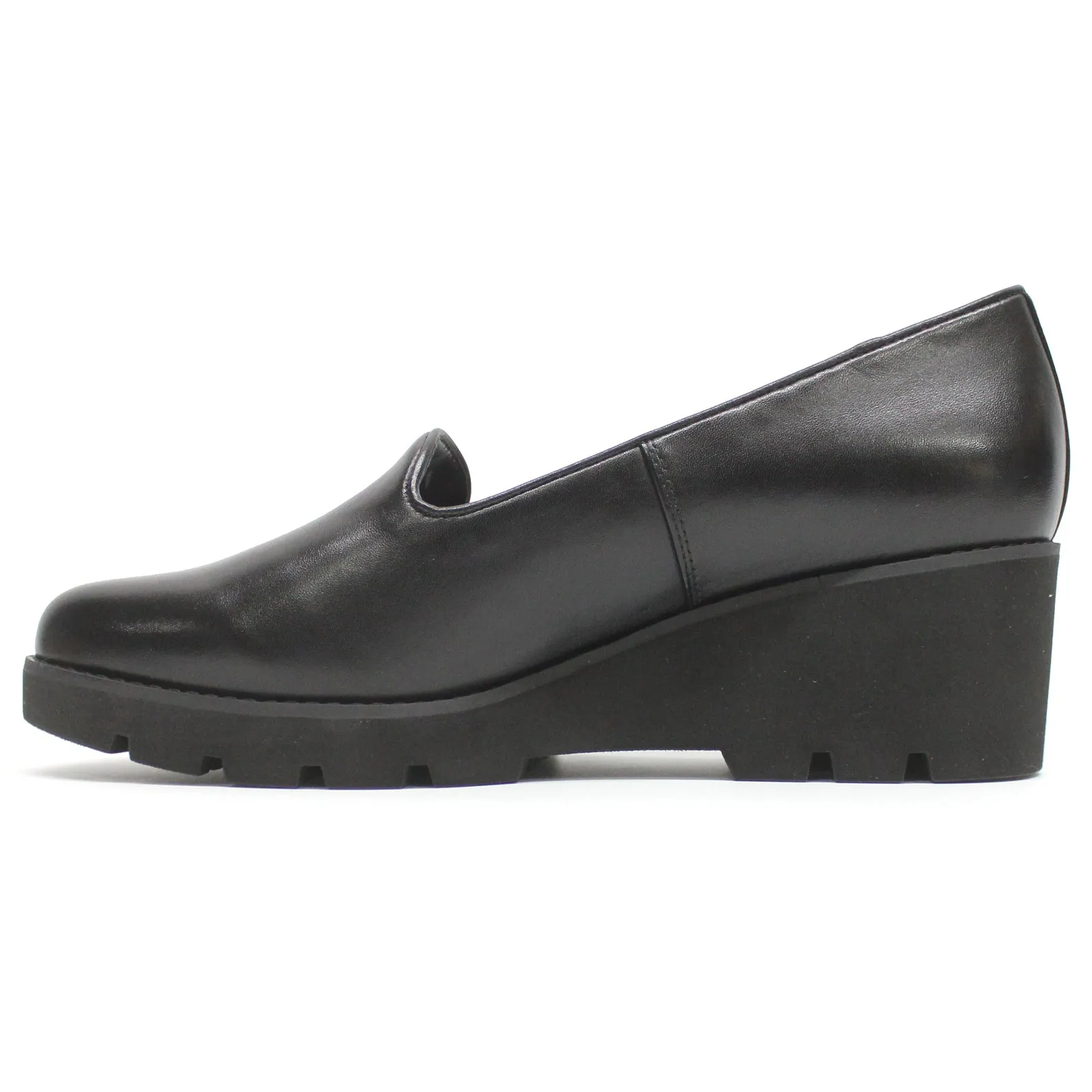 Vionic Willa Wedge Leather Women's Loafers Shoes