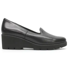 Vionic Willa Wedge Leather Women's Loafers Shoes