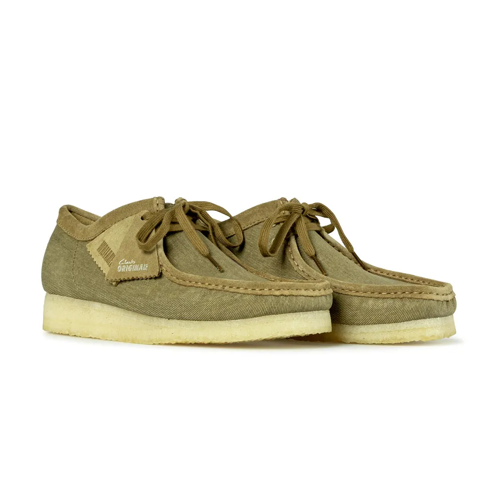 Wallabee Olive Canvas | Olive