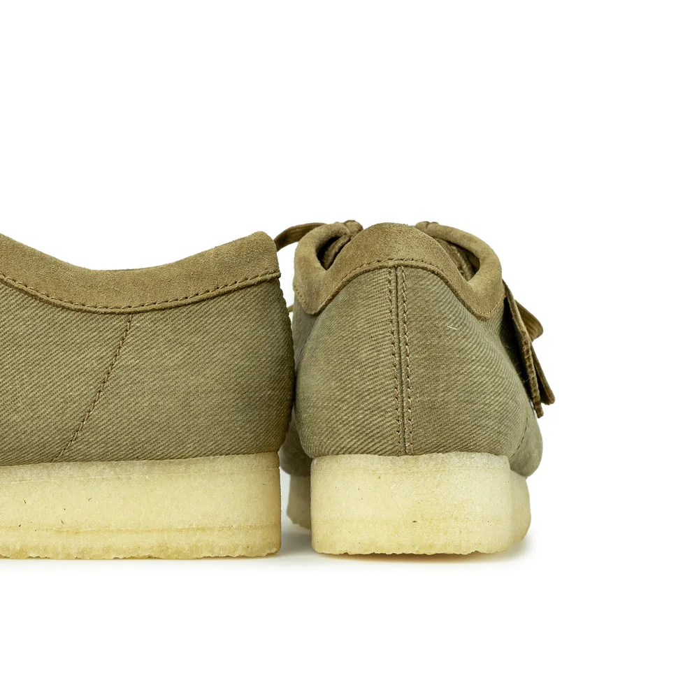 Wallabee Olive Canvas | Olive