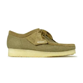 Wallabee Olive Canvas | Olive