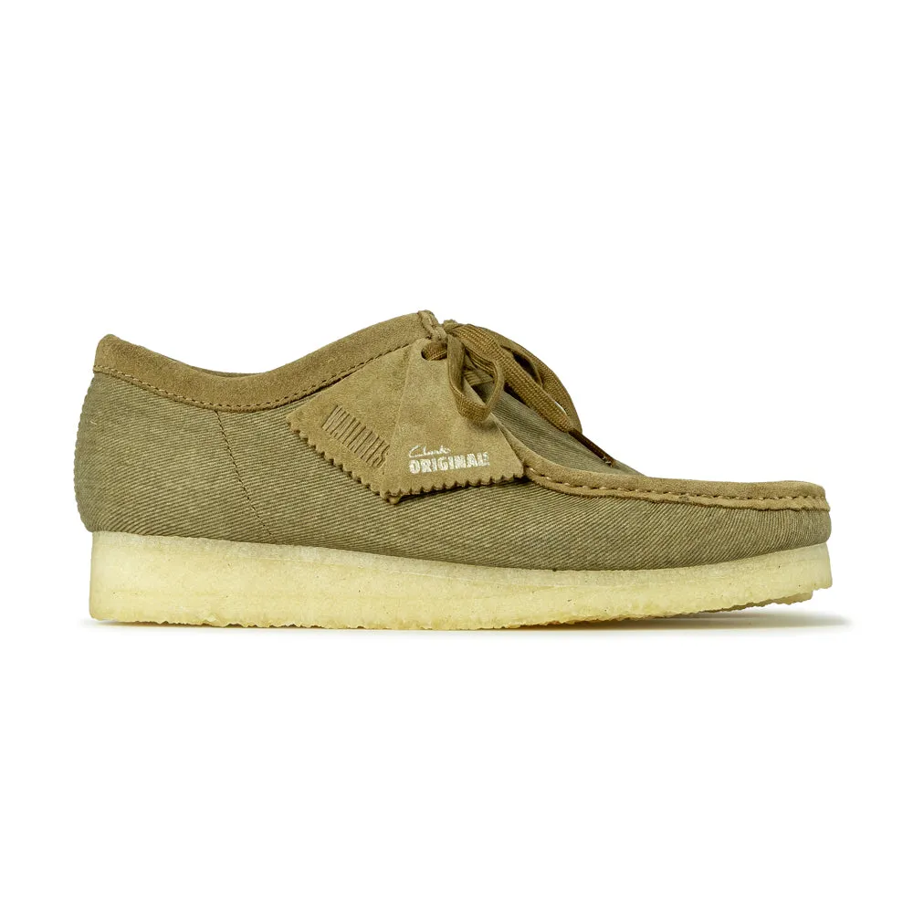 Wallabee Olive Canvas | Olive